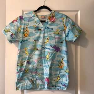 Pediatric scrub top